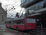 Bern/592865/187073---bernmobil-bern---nr (187'073) - Bernmobil, Bern - Nr. 9 - NAW/Hess Gelenktrolleybus am 18. Dezember 2017 beim Bahnhof Bern