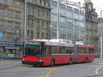 Bern/607170/189860---bernmobil-bern---nr (189'860) - Bernmobil, Bern - Nr. 19 - NAW/Hess Gelenktrolleybus am 2. April 2018 beim Bahnhof Bern