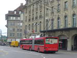 (196'584) - Bernmobil, Bern - Nr. 6 - NAW/Hess Gelenktrolleybus am 3. September 2018 beim Bahnhof Bern