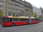 Bern/638972/199101---bernmobil-bern---nr (199'101) - Bernmobil, Bern - Nr. 13 - NAW/Hess Gelenktrolleybus am 29. Oktober 2018 beim Bahnhof Bern