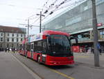 Bern/651381/202349---bernmobil-bern---nr (202'349) - Bernmobil, Bern - Nr. 22 - Hess/Hess Gelenktrolleybus am 12. Mrz 2019 beim Bahnhof Bern