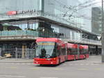 Bern/651395/202363---bernmobil-bern---nr (202'363) - Bernmobil, Bern - Nr. 45 - Hess/Hess Doppelgelenktrolleybus am 12. Mrz 2019 beim Bahnhof Bern