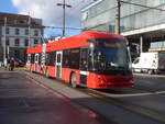 Bern/685430/212943---bernmobil-bern---nr (212'943) - Bernmobil, Bern - Nr. 33 - Hess/Hess Gelenktrolleybus am 14. Dezember 2019 beim Bahnhof Bern
