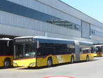 Bern/696423/215827---postauto-bern---be (215'827) - PostAuto Bern - BE 553'244 - Solaris am 4. April 2020 in Bern, Postautostation