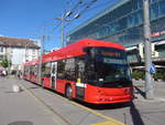 Bern/708400/219181---bernmobil-bern---nr (219'181) - Bernmobil, Bern - Nr. 47 - Hess/Hess Doppelgelenktrolleybus am 27. Juli 2020 beim Bahnhof Bern