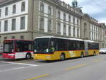 Bern/709272/219416---postauto-ostschweiz---sz (219'416) - PostAuto Ostschweiz - SZ 58'001 - Mercedes (ex Kistler, Reichenburg) am 2. August 2020 beim Bahnhof Bern