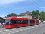Bern/745299/227147---bernmobil-bern---nr (227'147) - Bernmobil, Bern - Nr. 43 - Hess/Hess Doppelgelenktrolleybus am 9. August 2021 in Bern, Schanzenstrasse
