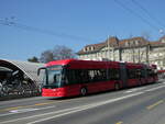 (233'590) - Bernmobil, Bern - Nr. 48 - Hess/Hess Doppelgelenktrolleybus am 9. Mrz 2022 in Bern, Schanzenstrasse