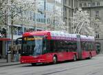 Bern/810004/248247---bernmobil-bern---nr (248'247) - Bernmobil, Bern - Nr. 22 - Hess/Hess Gelenktrolleybus am 8. April 2023 beim Bahnhof Bern