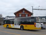 (203'473) - PostAuto Bern - Nr. 535/BE 734'535 - Mercedes am 7. April 2019 beim Bahnhof Biglen