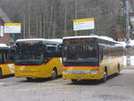 Brunigpass/730326/224096---postauto-bern---be (224'096) - PostAuto Bern - BE 401'465 - Setra (ex AVG Meiringen Nr. 65) am 13. Mrz 2021 auf dem Brnigpass