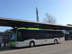 Burgdorf/607715/190017---busland-burgdorf---nr (190'017) - Busland, Burgdorf - Nr. 105/BE 737'105 - Mercedes am 7. April 2018 beim Bahnhof Burgdorf