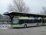 (245'235) - Busland, Burgdorf - Nr. 117/BE 828'117 - Mercedes am 21. Januar 2023 beim Bahnhof Burgdorf