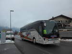 Frutigen/646913/201007---eurobus-bern---nr (201'007) - Eurobus, Bern - Nr. 2/BE 379'902 - Setra am 12. Januar 2019 beim Bahnhof Frutigen