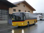 Frutigen/836927/258459---gohl-herzogenbuchsee---be (258'459) - Gohl, Herzogenbuchsee - BE 854'354 - Volvo (ex Rojoma, Schftland; ex Schmidt, Oberbren PID 5103) am 6. Januar 2024 beim Bahnhof Frutigen 