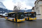 MAN/906695/283653---grindelwaldbus-grindelwald---nr (283'653) - GrindelwaldBus, Grindelwald - Nr. 24/BE 364'408 - MAN/G�ppel am 2. Januar 2026 beim Bahnhof Grindelwald