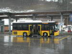 (245'072) - PostAuto Bern - Nr. 11'113/BE 745'481/PID 11'113 - Solaris (ex Nr. 481) am 15. Januar 2023 beim Bahnhof Gstaad