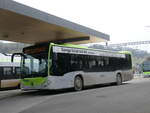 Huttwil/873762/271215---busland-burgdorf---nr (271'215) - Busland, Burgdorf - Nr. 114/BE 828'114 - Mercedes am 17. Januar 2025 beim Bahnhof Huttwil