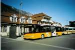 (092'511) - PostAuto Bern - BE 610'538 - Solaris am 11. Mrz 2007 beim Bahnhof Interlaken Ost