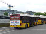 Interlaken/564694/181363---postauto-bern---be (181'363) - PostAuto Bern - BE 499'063 - Lanz+Marti/Hess Personenanhnger (ex VBL Luzern Nr. 310) am 24. Juni 2017 beim Bahnhof Interlaken Ost