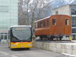 Interlaken/731294/224339---postauto-bern---be (224'339) - PostAuto Bern - BE 654'089 - Mercedes am 21. Mrz 2021 beim Bahnhof Interlaken Ost