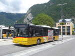 (226'392) - PostAuto Bern - BE 836'434 - Solaris (ex Nr. 581) am 11. Juli 2021 beim Bahnhof Interlaken West