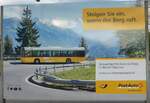 (194'346) - Plakat fr Steigen Sie ein, wenn der Berg ruft. am 23. Juni 2018 beim Bahnhof Interlaken West