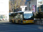 Interlaken/768821/232893---postauto-bern---be (232'893) - PostAuto Bern - BE 610'542 - Mercedes am 13. Februar 2022 beim Bahnhof Interlaken Ost