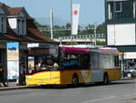 Interlaken/779955/237246---postauto-bern---be (237'246) - PostAuto Bern - BE 610'537 - Solaris am 18. Juni 2022 beim Bahnhof Interlaken Ost