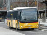 (243'079) - PostAuto Wallis - VS 516'247 - Iveco am 22. November 2022 beim Bahnhof Interlaken Ost
