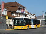 (246'802) - PostAuto Bern - BE 827'645/PID 11'426 - Mercedes am 2. Mrz 2023 beim Bahnhof Interlaken Ost