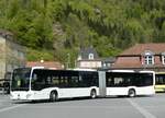 (249'410) - Intertours, Domdidier - Nr. 468/FR 300'468 - Mercedes (ex Nr. 201) am 2. Mai 2023 beim Bahnhof Interlaken Ost