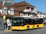 (255'841) - PostAuto Bern - BE 534'630/PID 11'217 - Mercedes am 2. Oktober 2023 beim Bahnhof Interlaken Ost
