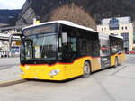 (257'986) - PostAuto Bern - BE 610'540/PID 11'404 - Mercedes am 29. Dezember 2023 beim Bahnhof Interlaken West