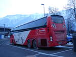 Interlaken/873839/271229---tmr-martigny---nr (271'229) - TMR Martigny - Nr. 1/VS 1452 - Volvo am 18. Januar 2025 beim Bahnhof Interlaken Ost