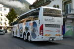 Interlaken/899707/281084---hilrio-schoetz---lu (281'084) - Hilrio, Schtz - LU 254'801 - Volvo am 9. Oktober 2025 beim Bahnhof Interlaken Ost