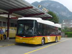 Meiringen/666620/207657---postauto-bern---be (207'657) - PostAuto Bern - BE 403'166 - Scania/Hess (ex AVG Meiringen Nr. 66; ex Steiner, Messen) am 9. Juli 2019 in Meiringen, Postautostation