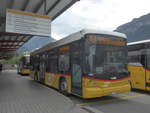 (209'179) - PostAuto Bern - BE 401'568 - Scania/Hess (ex AVG Meiringen Nr. 68; ex AVG Meiringen Nr. 59; ex Steiner, Messen) am 1. September 2019 in Meiringen, Postautostation