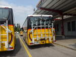 Meiringen/742547/226702---flueck-brienz---nr (226'702) - Flck, Brienz - Nr. 27/BE 868'727 - Iveco am 24. Juli 2021 in Meiringen, Postautostation