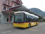 (226'710) - PostAuto Bern - BE 401'568 - Scania/Hess (ex AVG Meiringen Nr. 68; ex AVG Meiringen Nr. 59; ex Steiner, Messen) am 24. Juli 2021 in Meiringen, Postautostation
