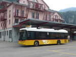 (226'711) - PostAuto Bern - BE 401'568 - Scania/Hess (ex AVG Meiringen Nr. 68; ex AVG Meiringen Nr. 59; ex Steiner, Messen) am 24. Juli 2021 in Meiringen, Postautostation