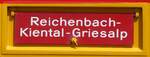 (237'587) - Routentafel - Reichenbach-Kiental-Griesalp - am 26.