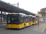 (214'405) - PostAuto Bern - BE 637'781 - Mercedes am 17. Februar 2020 beim Bahnhof Spiez