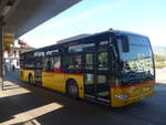 (222'102) - PostAuto Bern - BE 836'487 - Mercedes (ex Nr. 533; ex BE 653'387) am 19. Oktober 2020 beim Bahnhof Spiez