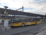 (222'965) - PostAuto Bern - BE 654'090 - Mercedes am 7. Dezember 2020 beim Bahnhof Spiez