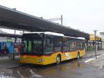 (223'547) - PostAuto Bern - BE 654'090 - Mercedes am 14. Februar 2021 beim Bahnhof Spiez