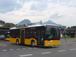 (226'684) - PostAuto Bern - BE 637'781 - Mercedes am 24. Juli 2021 beim Bahnhof Spiez