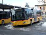 (245'324) - PostAuto Bern - BE 653'385/PID 11'683 - Mercedes am 24. Januar 2023 beim Bahnhgof Spiez