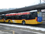 (245'327) - PostAuto Bern - BE 653'384/PID 11'682 - Mercedes am 24. Januar 2023 beim Bahnhof Spiez 