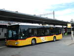 (247'166) - PostAuto Bern - BE 654'089/PID 11'403 - Mercedes am 13. Mrz 2023 beim Bahnhof Spiez